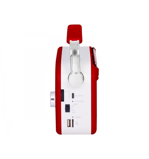 Trevi RDA 70 BR Tragbar Analog Rot