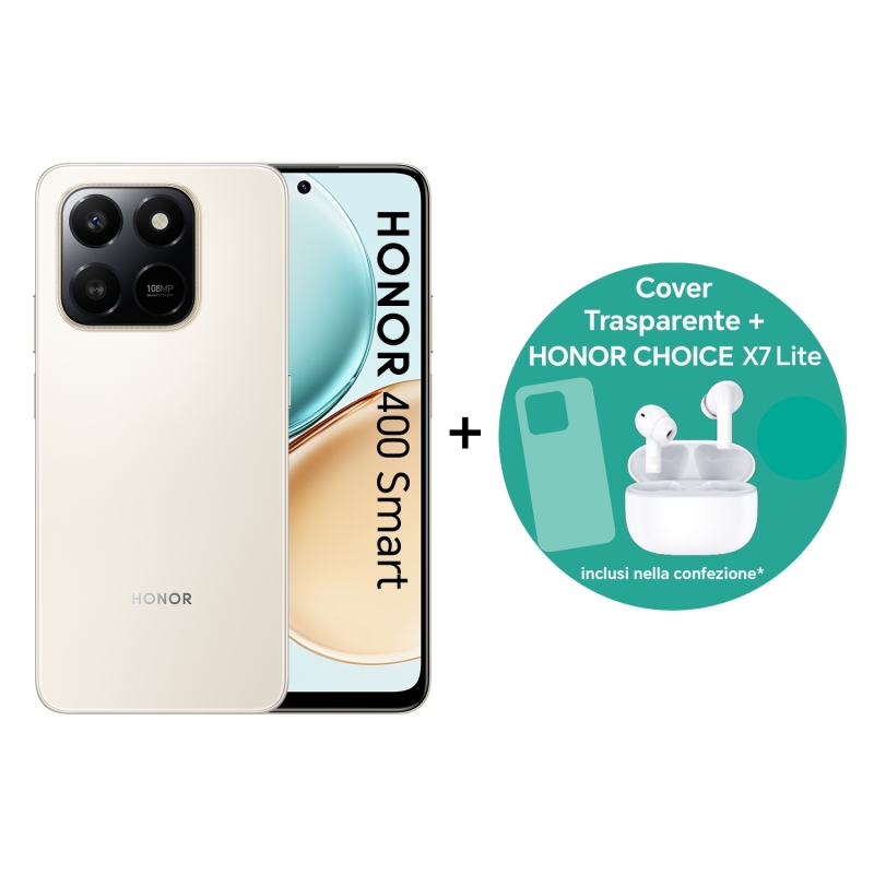 Honor BUNDLE 400 SMART 17,2 cm (6.77") MagicOS 9.0 8 GB 256 GB 6500 mAh Gold