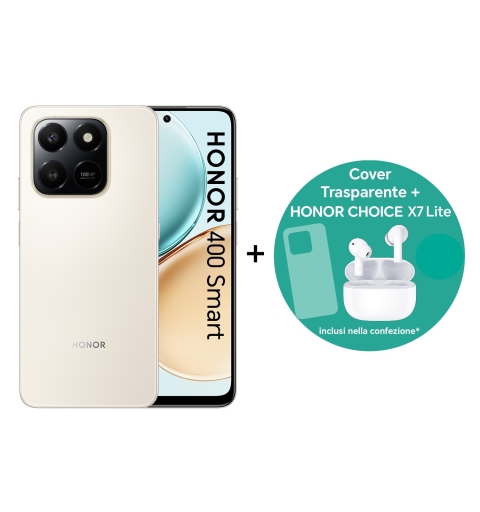 Honor BUNDLE 400 SMART 17,2 cm (6.77") MagicOS 9.0 8 GB 256 GB 6500 mAh Gold