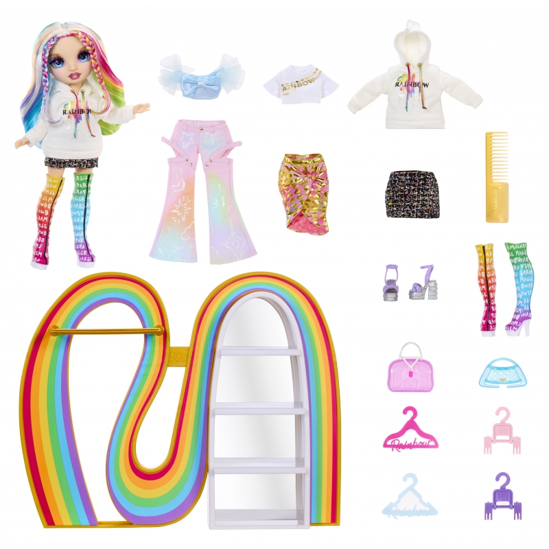 Rainbow High Amaya's Rainbow Closet Playset