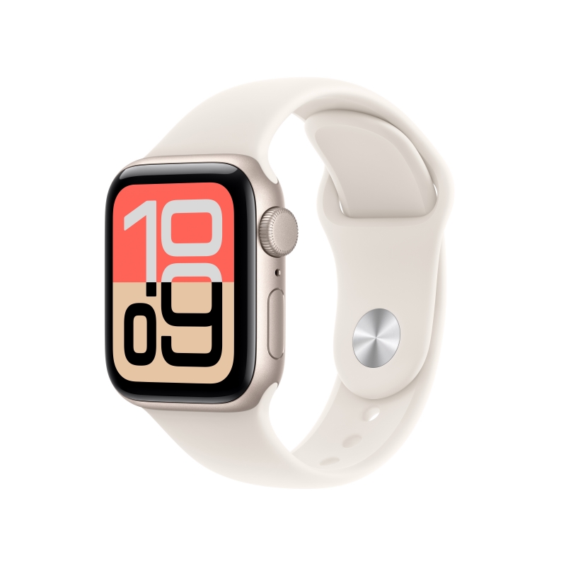 Apple Watch SE (3nd generation) OLED 40 mm Digital 324 x 394 Pixel Touchscreen Beige WLAN GPS