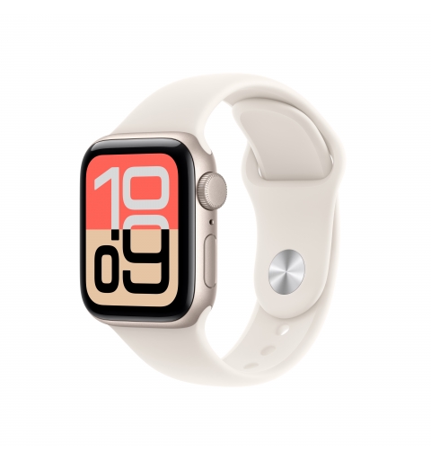 Apple Watch SE (3nd generation) OLED 40 mm Numérique 324 x 394 pixels Écran tactile Beige Wifi GPS (satellite)