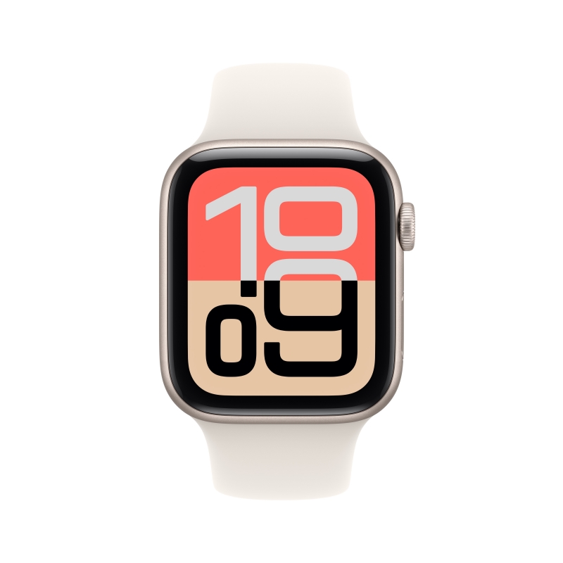 Apple Watch SE (3nd generation) OLED 44 mm Digital 368 x 448 Pixeles Pantalla táctil Beige Wifi GPS (satélite)