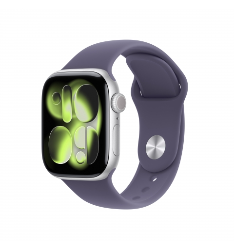 Apple Watch Series 11 OLED 42 mm Numérique 374 x 446 pixels Écran tactile Argent Wifi GPS (satellite)