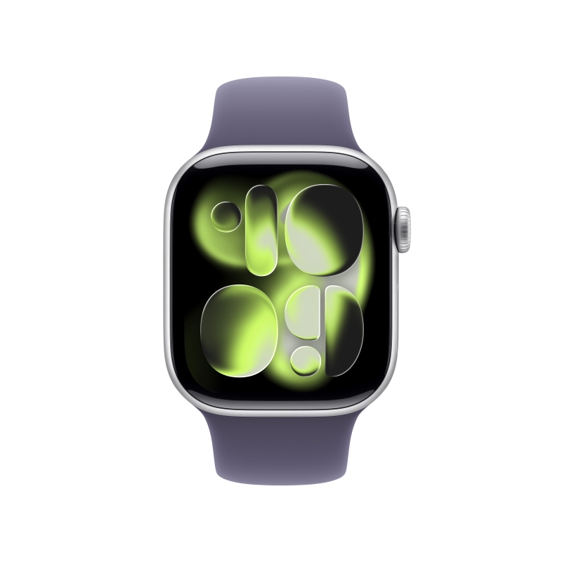 Apple Watch Series 11 OLED 42 mm Digital 374 x 446 Pixel Touchscreen Silber WLAN GPS