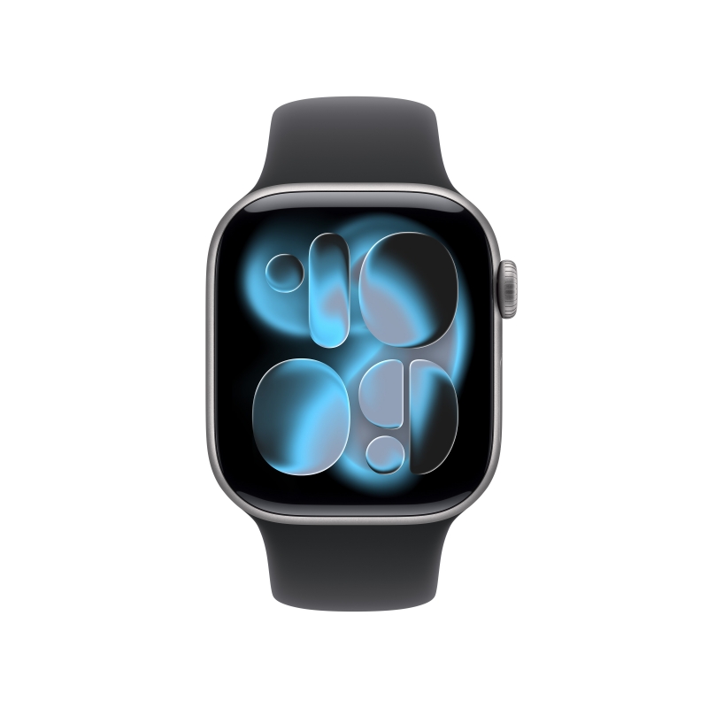 Apple Watch Series 11 OLED 42 mm Digital 374 x 446 Pixel Touchscreen Grau WLAN GPS