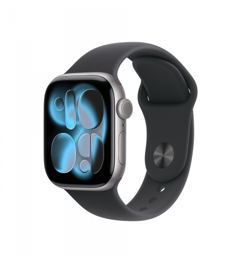 Apple Watch Series 11 OLED 42 mm Numérique 374 x 446 pixels Écran tactile Gris Wifi GPS (satellite)