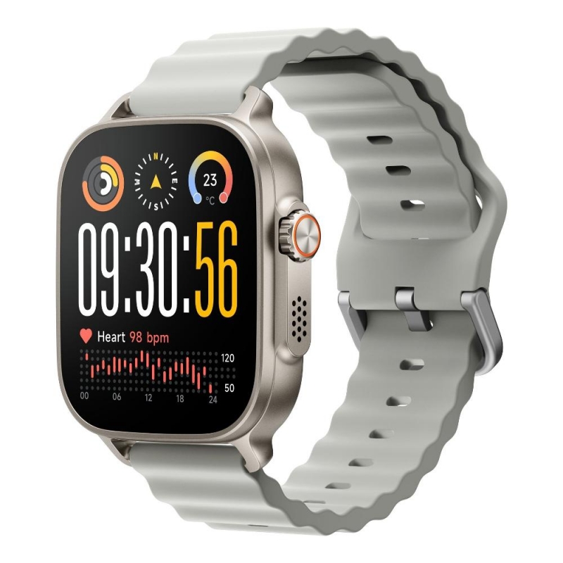 REALME Watch 5 Titanium Silver Smart Watch 1.97" Amoled Bt NFC GPS IP68 Silver REALME Watch 5 Titanium Silver Smart Watch 1.97" Amoled Bt NFC GPS IP68 Silver