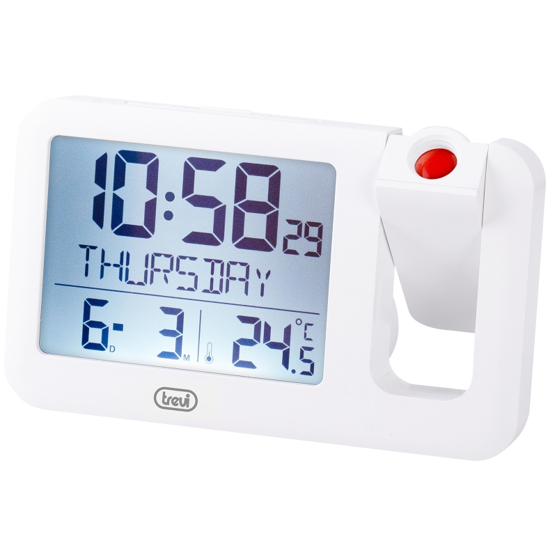 Trevi PJ 3030 Réveil numérique Blanc