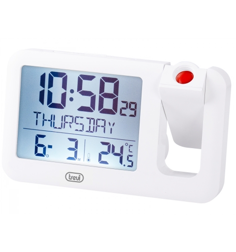 Trevi PJ 3030 Réveil numérique Blanc