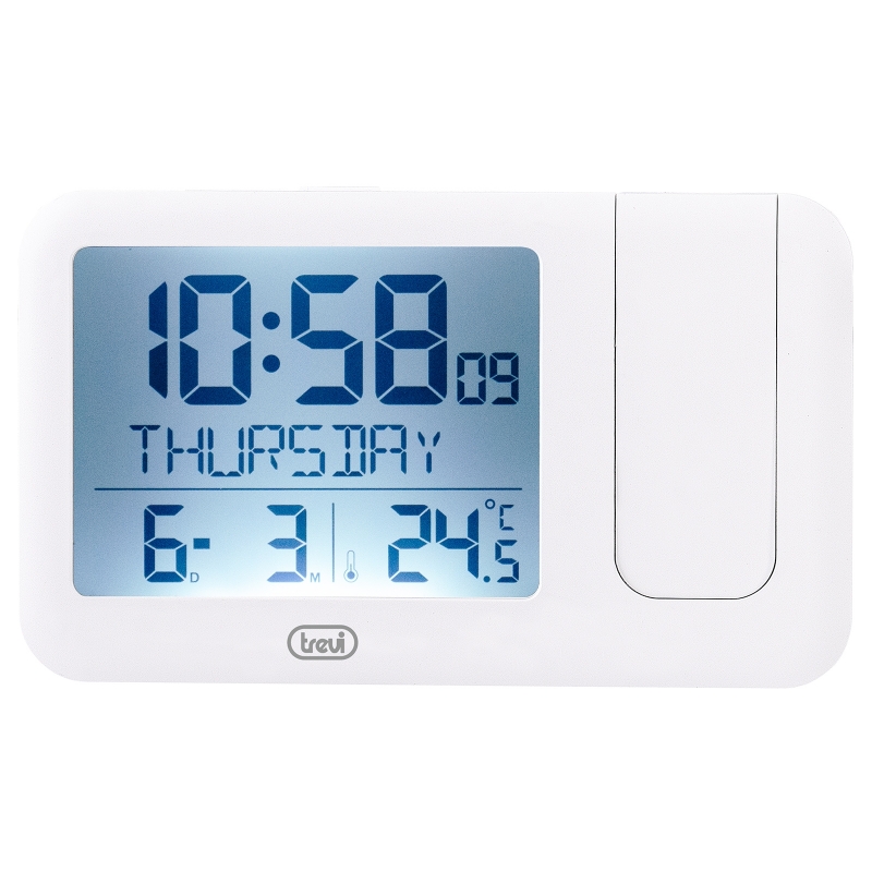 Trevi PJ 3030 Réveil numérique Blanc
