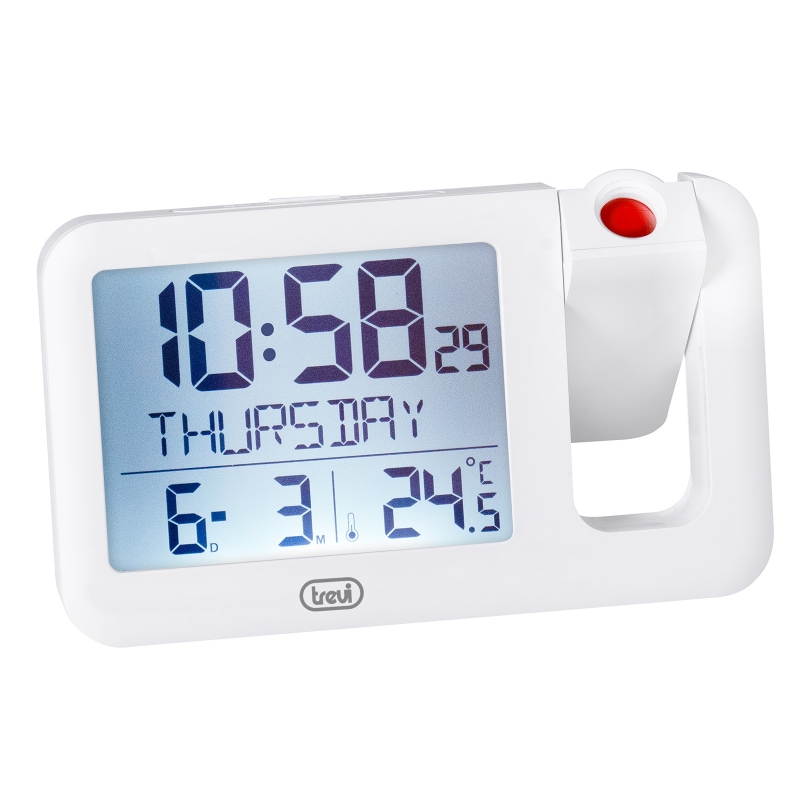 Trevi PJ 3030 Réveil numérique Blanc