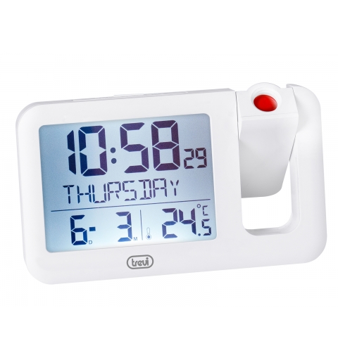 Trevi PJ 3030 Réveil numérique Blanc