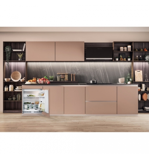 Hotpoint HABUL011 fridge Built-in 144 L E Steel