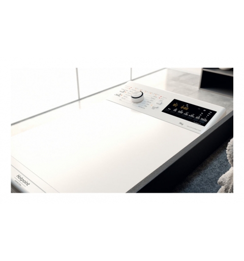 Hotpoint WMTG 725B IT lavadora Carga superior 7 kg 1200 RPM Blanco