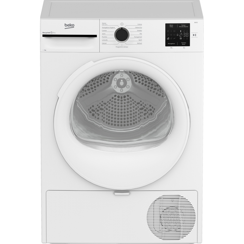 Beko BMT93EW tumble dryer Freestanding Front-load 9 kg White