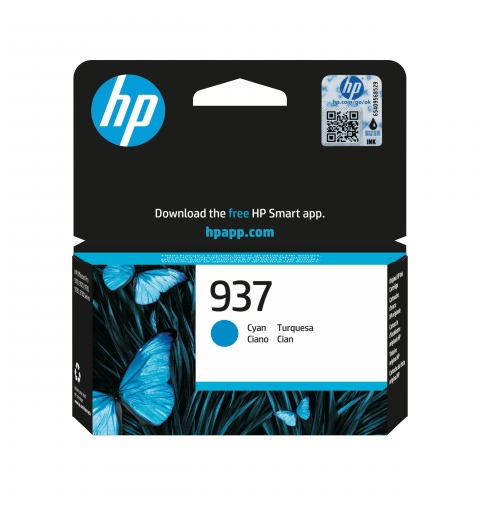 HP Cartucho de Tinta Original 937 cian