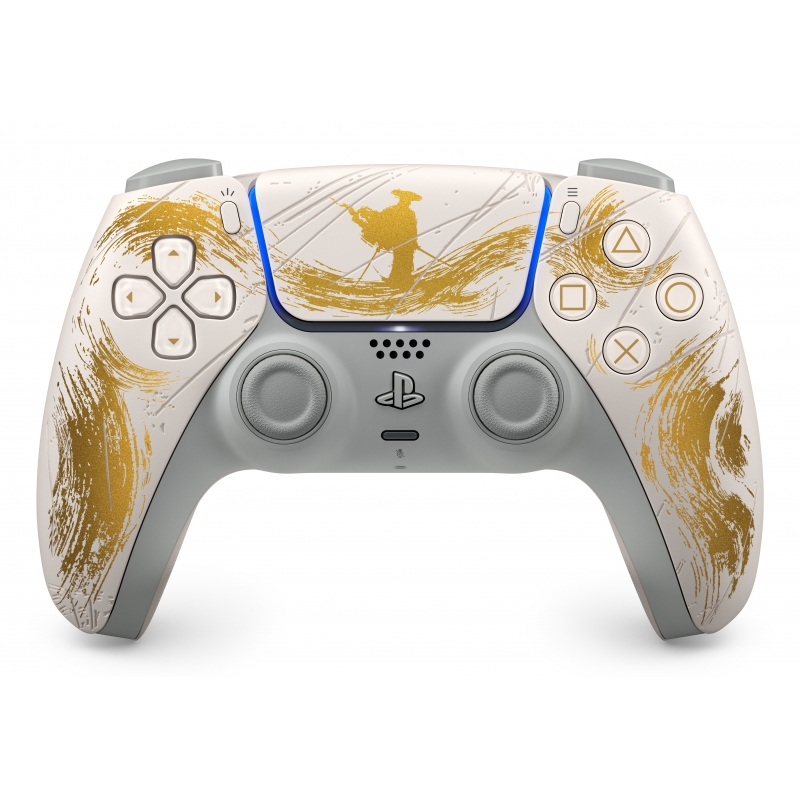 Sony DualSense Wireless Controller - Ghost of Yōtei Gold Limited Edition Oro, Blanco Bluetooth USB Gamepad Analógico Digital