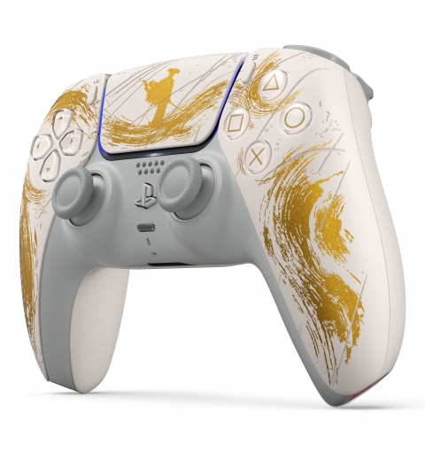 Sony DualSense Wireless Controller - Ghost of Yōtei Gold Limited Edition Oro, Blanco Bluetooth USB Gamepad Analógico Digital