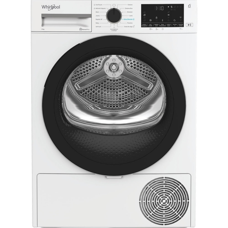 Whirlpool C WD R49M WBS IT tumble dryer Freestanding Front-load 9 kg White