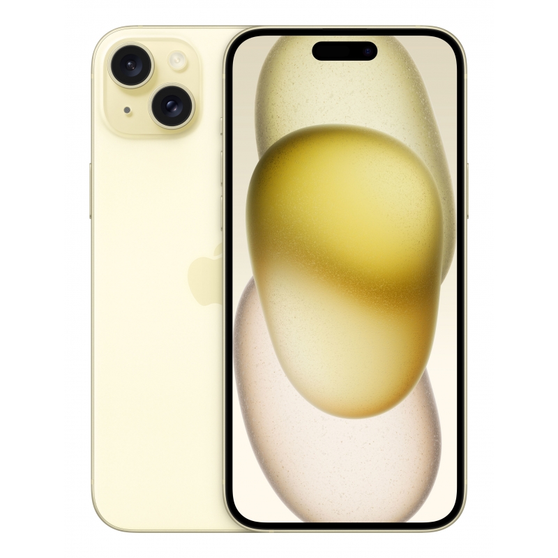 Apple iPhone 15 Plus 17 cm (6.7") SIM doble iOS 17 5G USB Tipo C 256 GB Amarillo