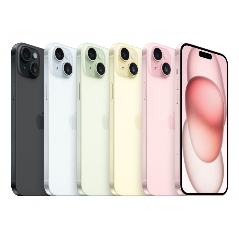Apple iPhone 15 Plus 17 cm (6.7") SIM doble iOS 17 5G USB Tipo C 256 GB Amarillo