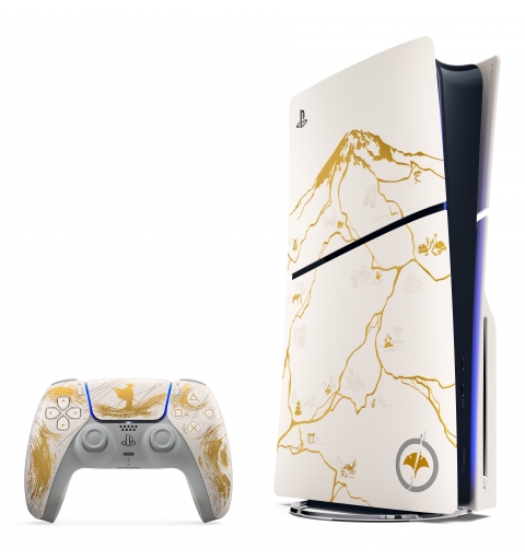 Sony PlayStation 5 - Ghost of Yotei Gold Limited Edition 1,02 TB Wifi Negro, Blanco
