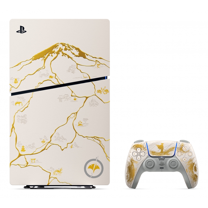 Sony PlayStation 5 - Ghost of Yotei Gold Limited Edition 1,02 TB Wifi Negro, Blanco