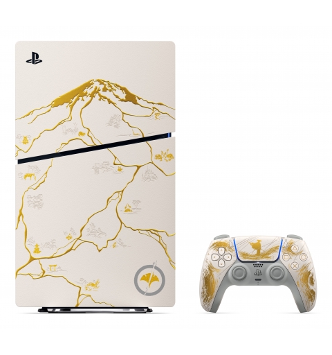Sony PlayStation 5 - Ghost of Yotei Gold Limited Edition 1,02 TB Wifi Negro, Blanco