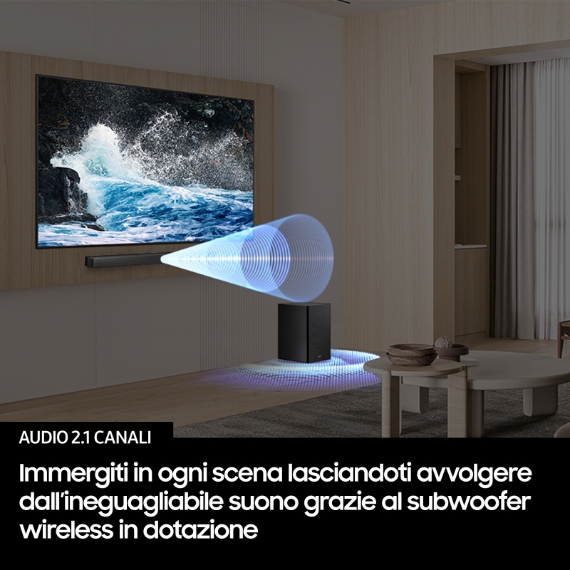 Samsung B-Series Barra de sonido B450F Serie B 2.1 con Subwoofer y Dolby 2.0 2025