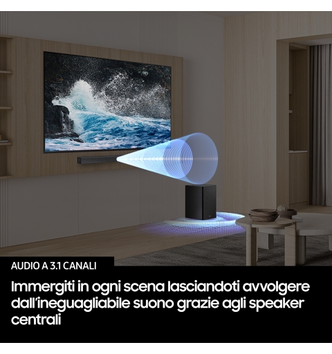 Samsung Barra de sonido B650F Serie B 3.1 con Subwoofer y Dolby 5.1 2025