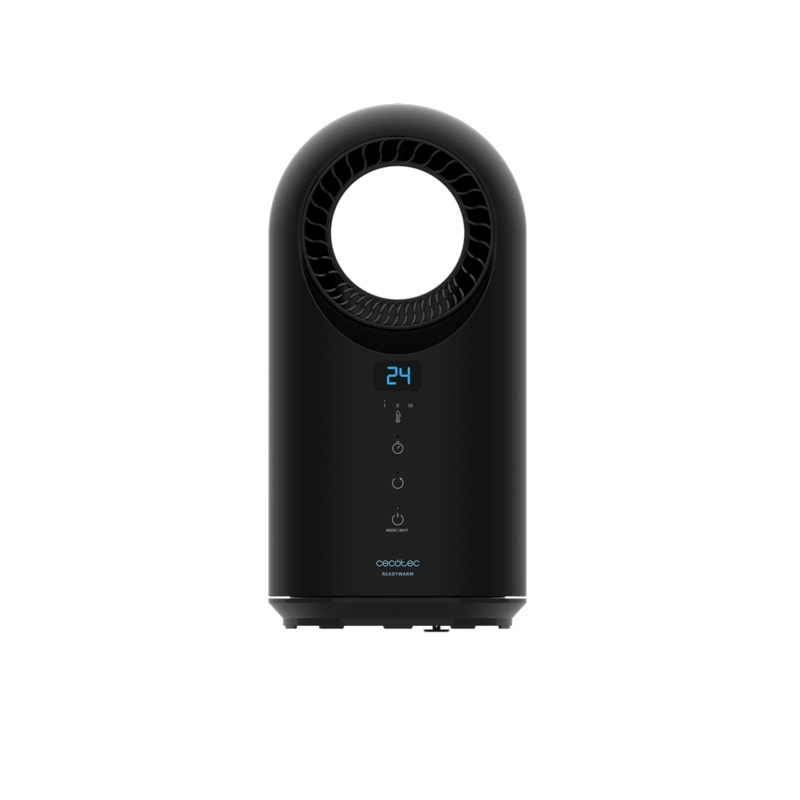 Cecotec ReadyWarm 8400 Bladeless Connected Interior Negro 1500 W Ventilador eléctrico