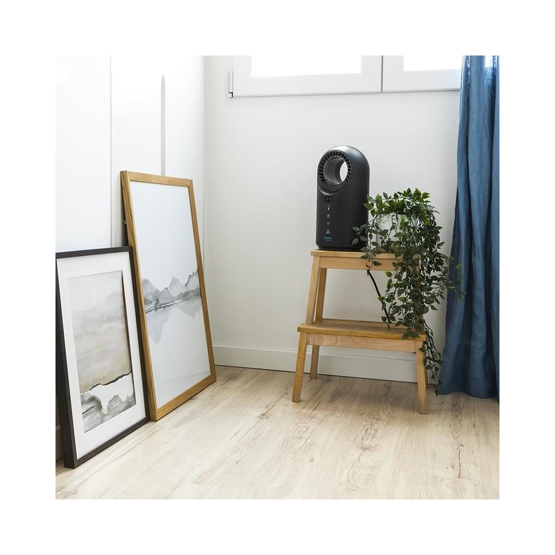 Cecotec ReadyWarm 8400 Bladeless Connected Drinnen Schwarz 1500 W Elektrischer Raumheizlüfter