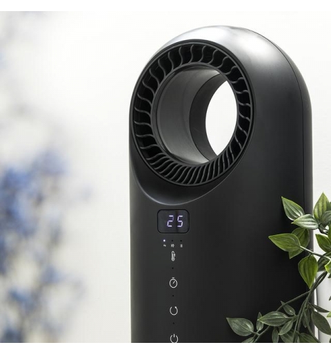 Cecotec ReadyWarm 8400 Bladeless Connected Interior Negro 1500 W Ventilador eléctrico
