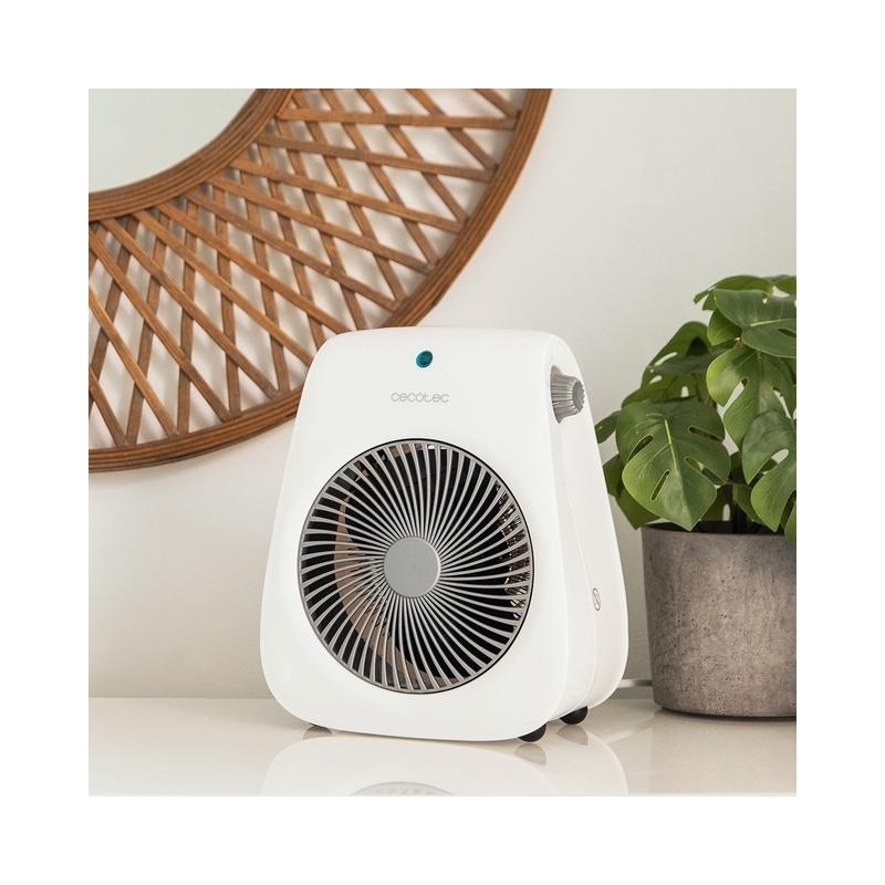 Cecotec 08259 calefactor eléctrico Interior Blanco 2000 W Ventilador eléctrico