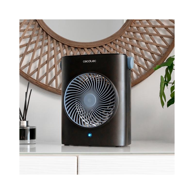 Cecotec 08254 calefactor eléctrico Interior Negro 2000 W Ventilador eléctrico