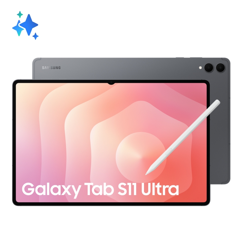 Samsung Galaxy Tab S11 Ultra 256 GB 37,1 cm (14.6") 12 GB Wi-Fi 7 (802.11be) Gris