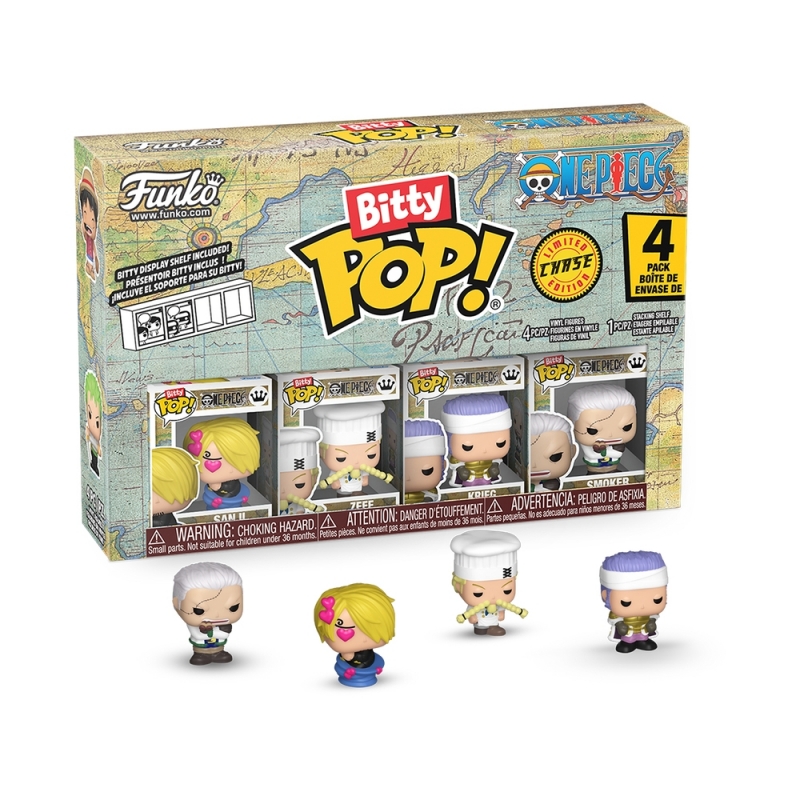 FUNKO POP! One Piece 4-Pack Series 3