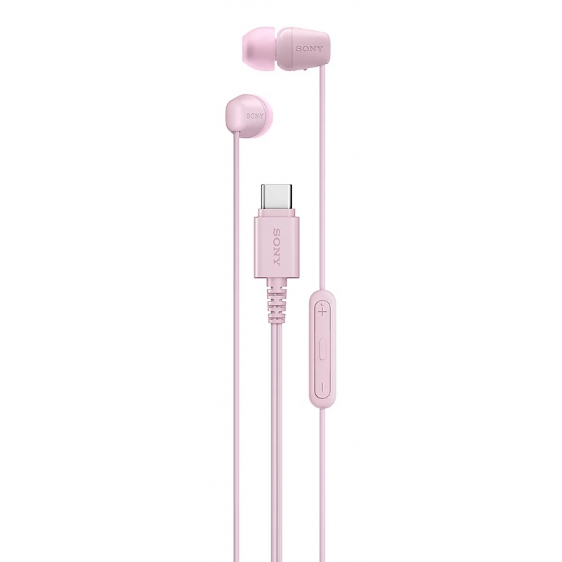 Sony IER-EX15C Kopfhörer Kabelgebunden im Ohr Anrufe Musik USB Typ-C Pink