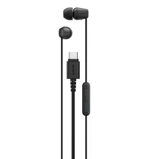 Sony IER-EX15C Kopfhörer Kabelgebunden im Ohr Anrufe Musik USB Typ-C Schwarz