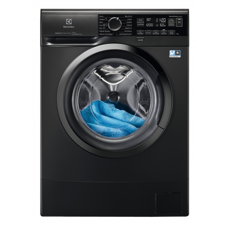 Electrolux EW6S326ABL lavadora Carga frontal 6 kg 1200 RPM Negro