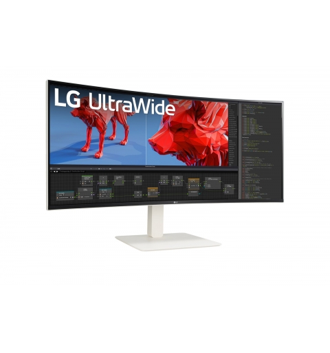 LG 38BR85QC-W Monitor PC 96,5 cm (38") 3840 x 1600 Pixel UltraWide Quad HD+ LCD Bianco