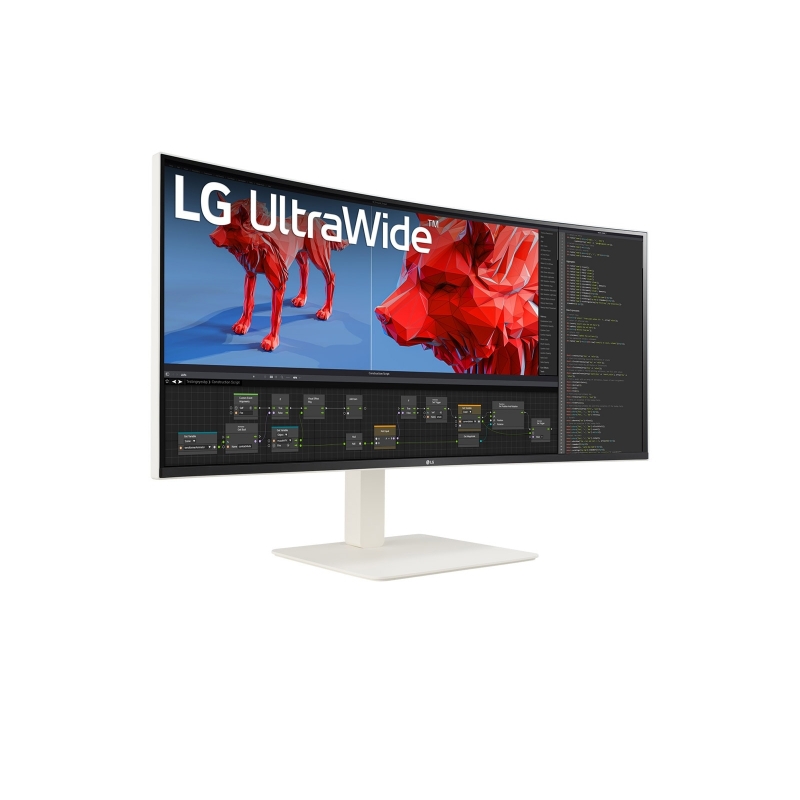 LG 38BR85QC-W Monitor PC 96,5 cm (38") 3840 x 1600 Pixel UltraWide Quad HD+ LCD Bianco LG 38BR85QC-W Monitor PC 96,5 cm (38") 3840 x 1600 Pixel UltraWide Quad HD+ LCD Bianco