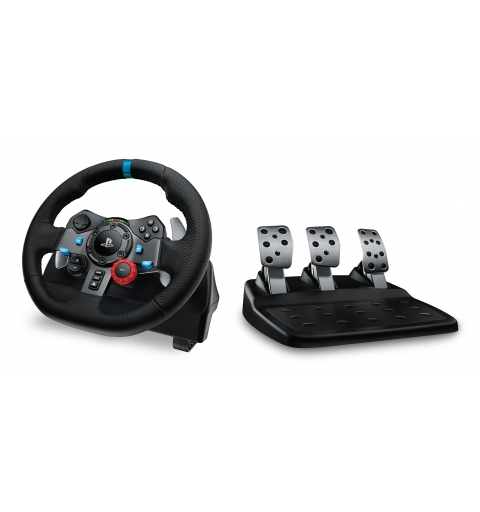 Logitech G 991-000539 accessoire de jeux vidéo Aluminium, Noir USB Volant + pédales + écouteurs PC, PlayStation 4, PlayStation