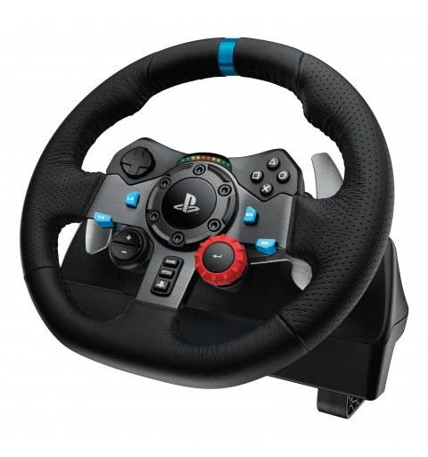Logitech G 991-000539 accessoire de jeux vidéo Aluminium, Noir USB Volant + pédales + écouteurs PC, PlayStation 4, PlayStation