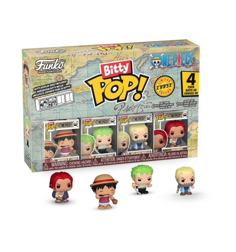 FUNKO POP! One Piece 4-Pack Series 1