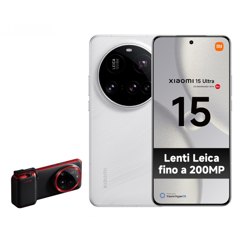 Xiaomi 15 Ultra White con Photography Kit