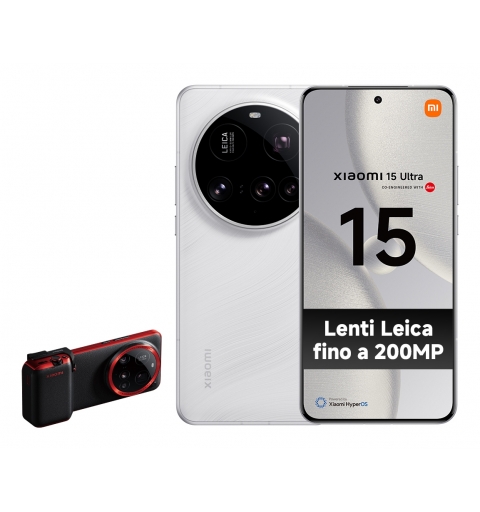 Xiaomi 15 Ultra White con Photography Kit