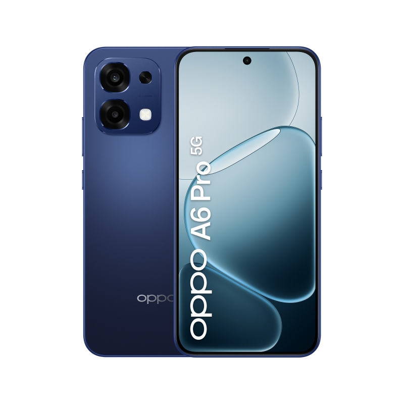 OPPO A6 Pro 5G 16,7 cm (6.57") Double SIM Android 15 USB Type-C 8 Go 256 Go 6500 mAh Bleu