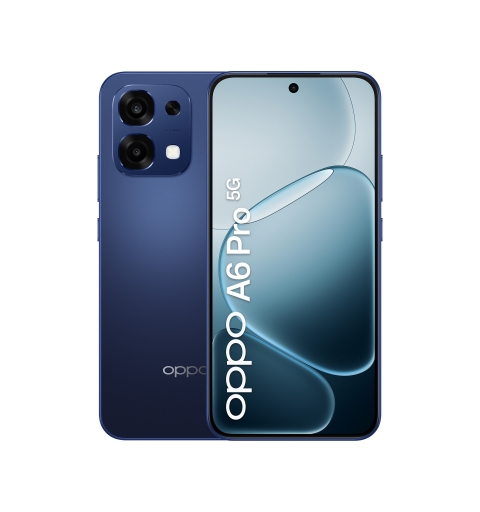 OPPO A6 Pro 5G 16,7 cm (6.57") Double SIM Android 15 USB Type-C 8 Go 256 Go 6500 mAh Bleu